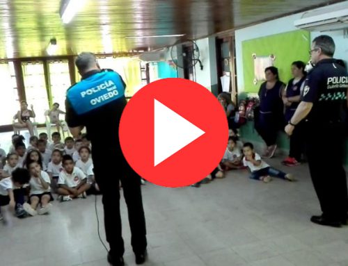 Los niños argentinos aprenden educación vial con el «poli marchoso»